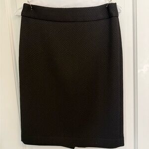 Classic Black Pencil Skirt